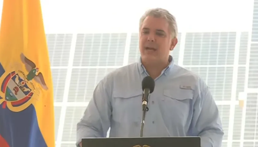 Iván Duque, presidente de Colombia.