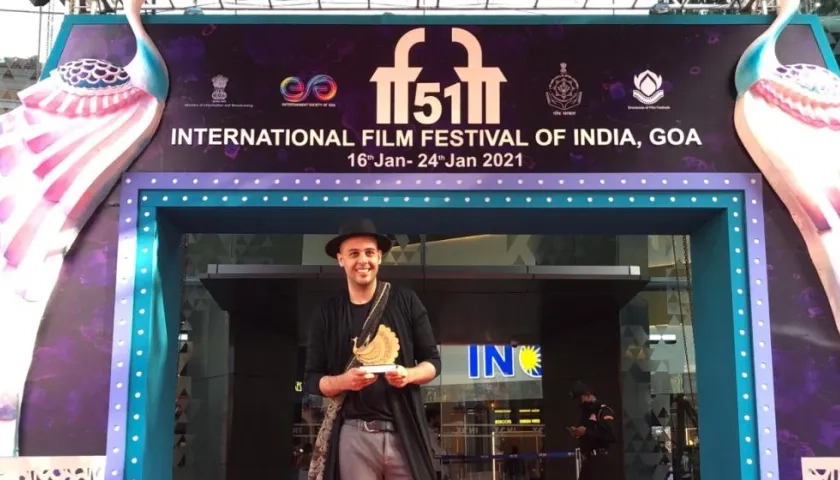 El cineasta barranquillero David David.