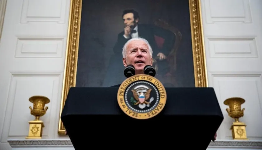 El presidente de EE.UU., Joe Biden.