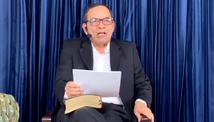 El pastor evangélico Gabriel Ferrer.