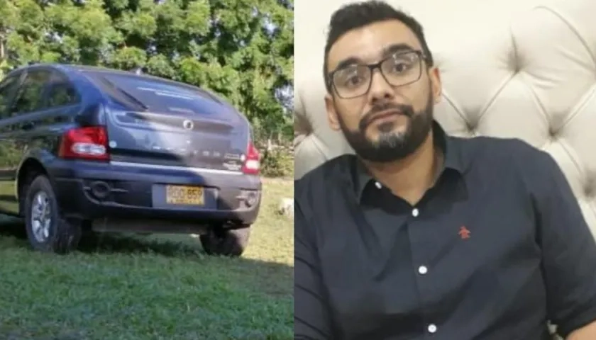 Ray Humberto Martínez desapareció con su camioneta. 