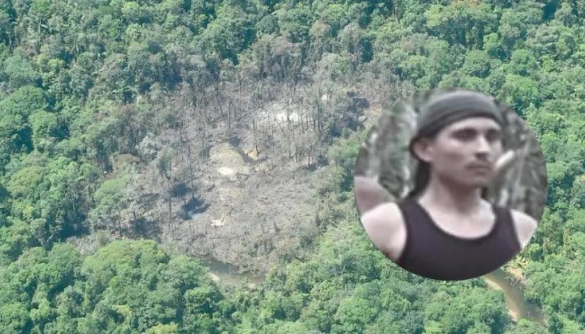 Jaider Stiven Cisneros Bossa, alias 'Mono Ferney'.