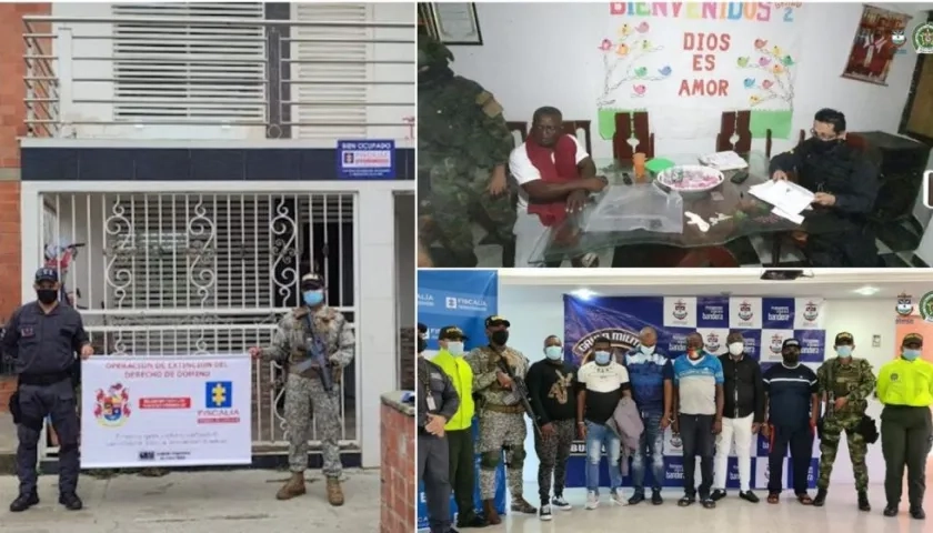 Las autoridades capturaron a integrantes de la red delincuencial ‘Los Raptor’, 