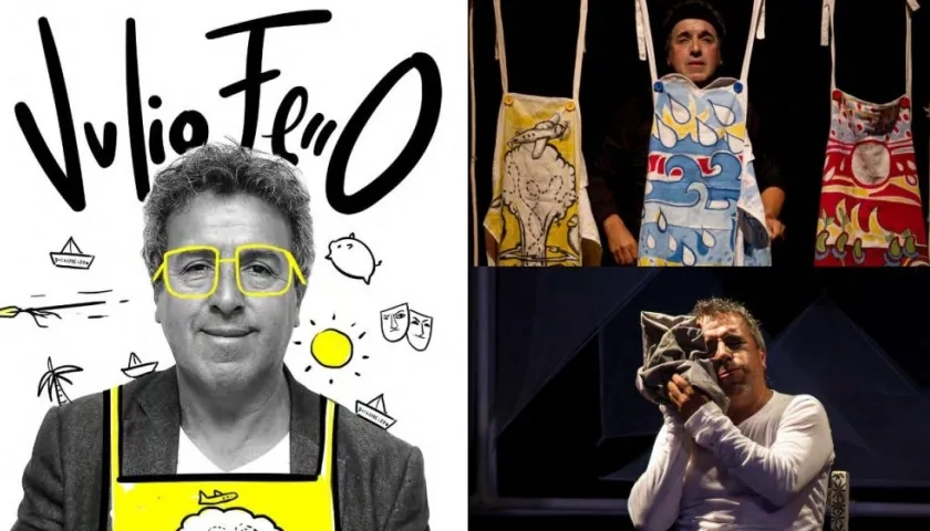 Julio Ferro, el maestro de los mimos en Colombia, estará en Luneta 50 con su obra 'Cuentos para soñar'.