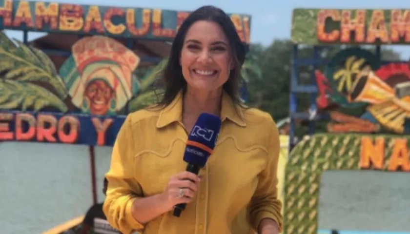 La periodista Jessica De La Peña.