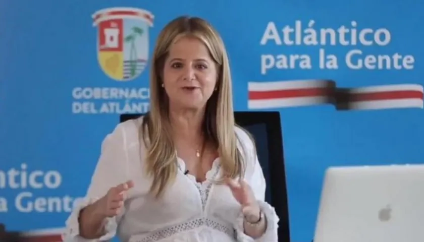 La Gobernadora del Atlántico, Elsa Noguera.