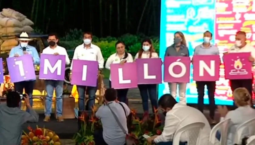 Así fue anunciada la meta.