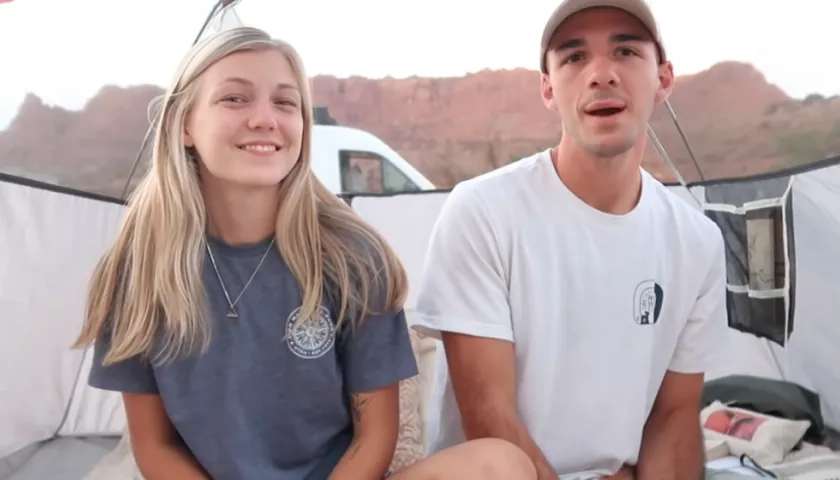‘Gabby’ Petito y su novio Brian Laundrie.