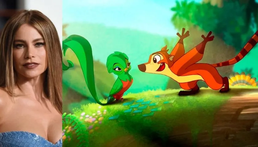 Sofía Vergara y la película animada "Koati".