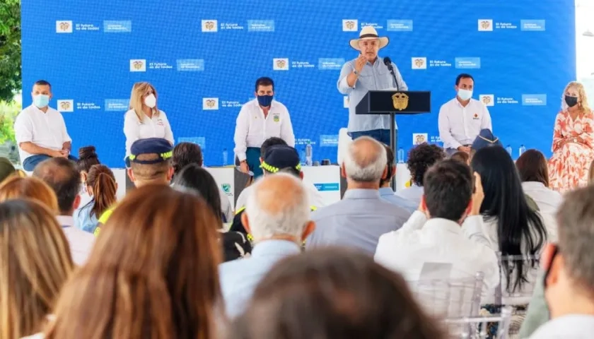 El Presidente de la República, Iván Duque.