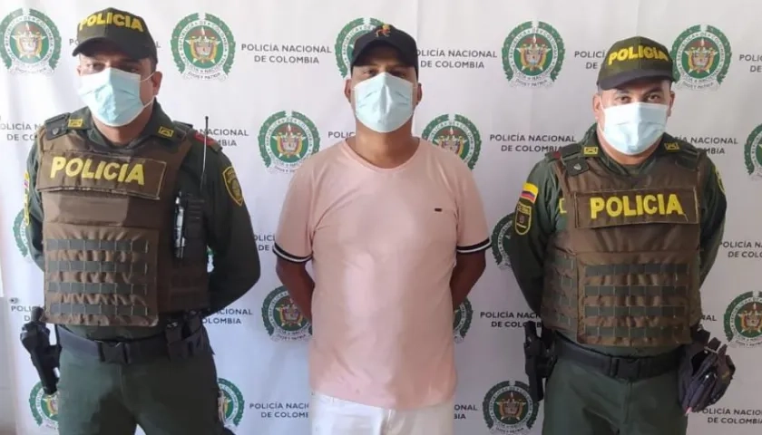 Juan David Araujo Terán, el capturado.