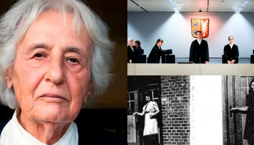Irmgard Furchner fue detenida el 30 de septiembre. Ella ​fue taquígrafa y mecanógrafa de la comandancia entre 1943 y 1945.