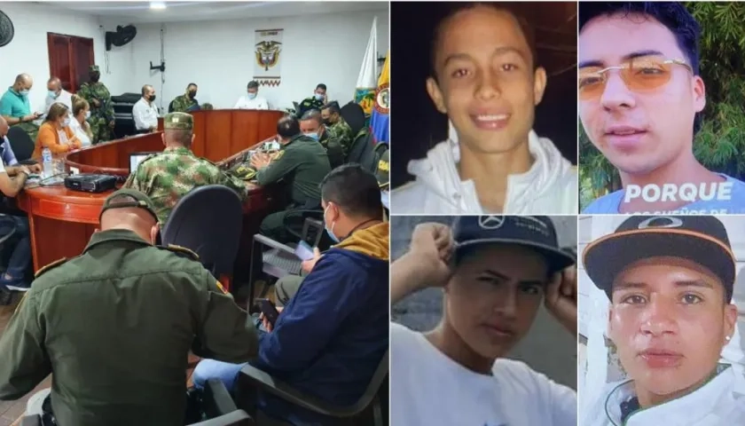 Un consejo de seguridad se realizó en San Rafael por la muerte de los 4 jóvenes.