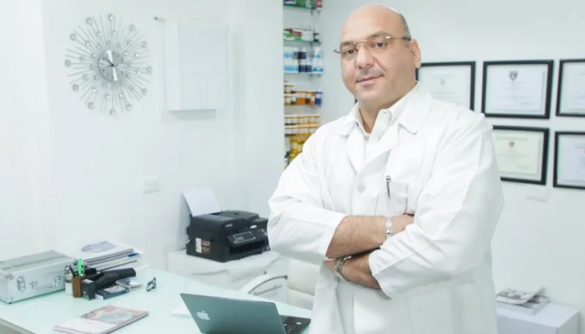 El médico barranquillero Salman Habib.