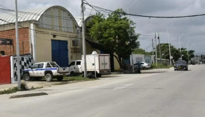 Lugar de los hechos.