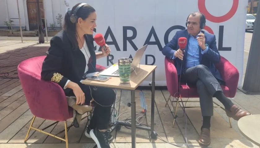 Vanessa De La Torre y Óscar Iván Zuluaga.