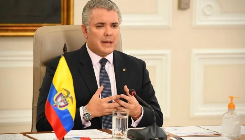 El Presidente de la República, Iván Duque.