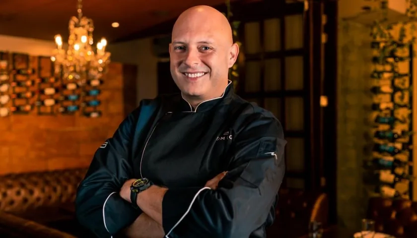 Iván Escobar, del exitoso Bistro 51, uno de los tres chefs exclusivos de Casa Tua.