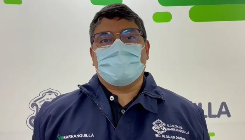 Humberto Mendoza, secretario de Salud de Barranquilla.