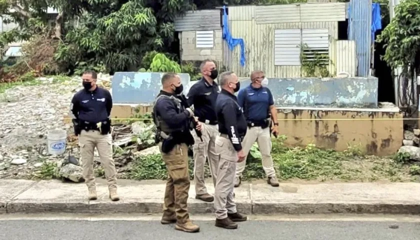 La presencia en las calles de los policías es escasa.