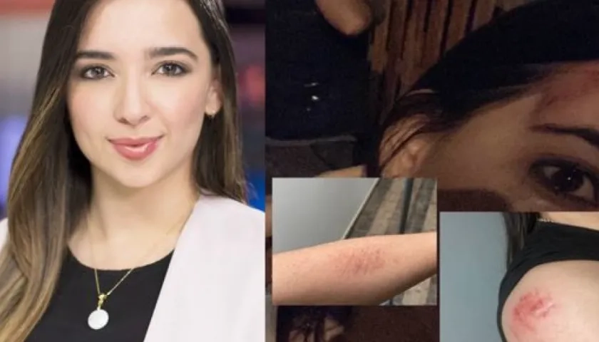 La periodista Gabriela Cárdenas.