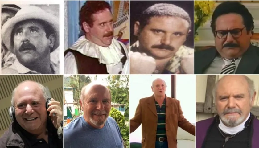 Distintas etapas de la vida de Diego Camacho, actor fallecido a los 63 años.