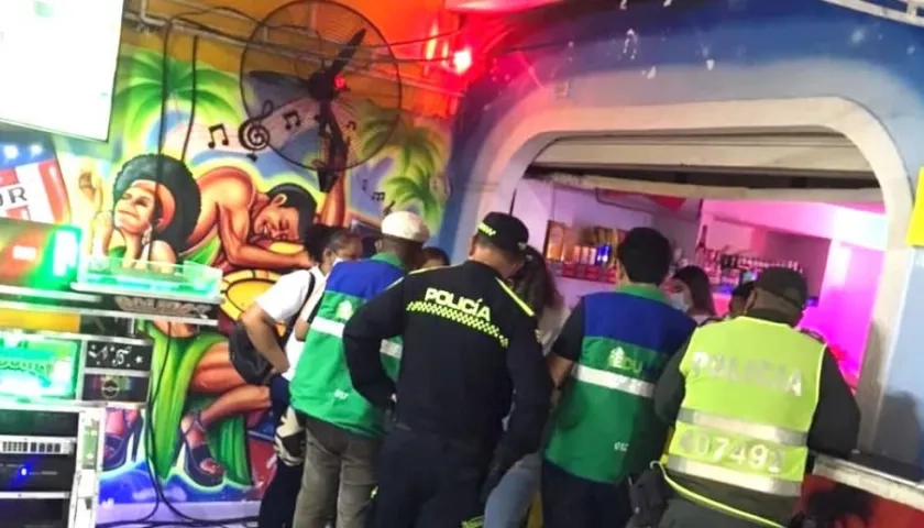 Uno de los operativos en Soledad.