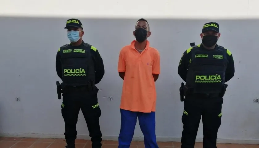 Efrén César Ulloque, alias 'El Pelé'. 