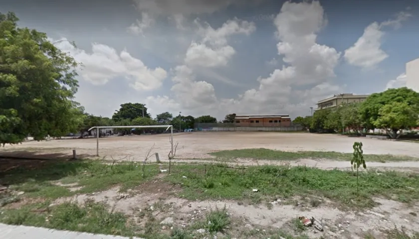 Cancha del barrio San Isidro.