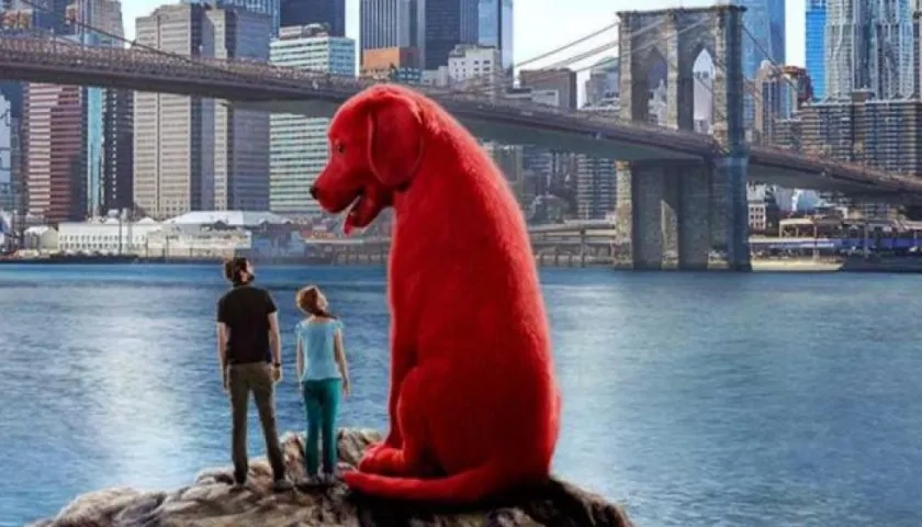 Una imagen de Clifford, la película.