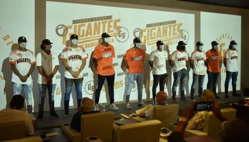 Equipo Los Gigantes de Barranquilla.