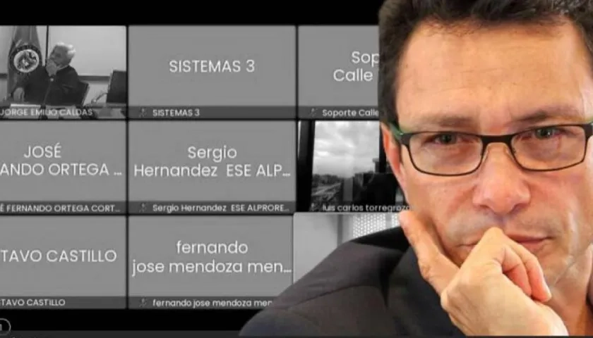 El gobernador del Magdalena, Carlos Caicedo Omar