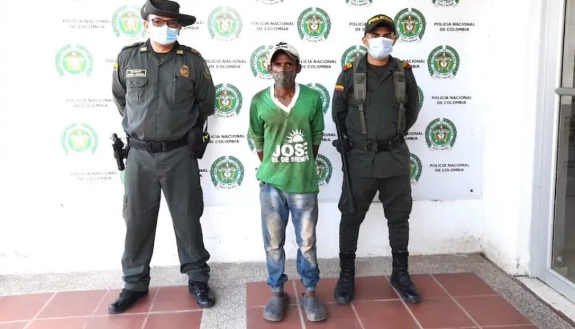 El capturado por maltrato animal.