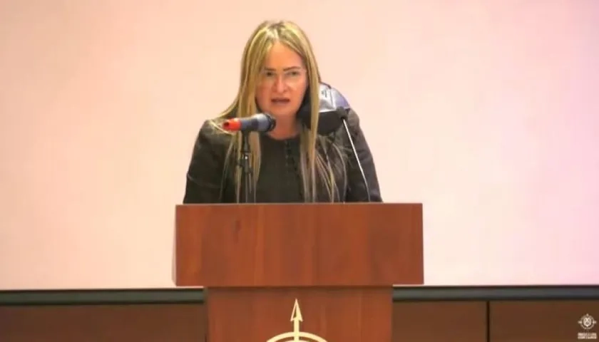 Viviana Mora Verbel, Procuradora Delegada.