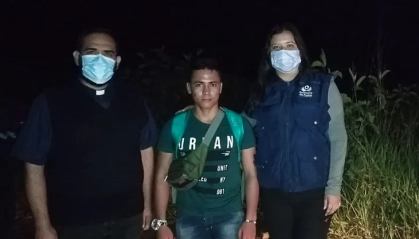 El soldado profesional Huber Fabián Chogó.