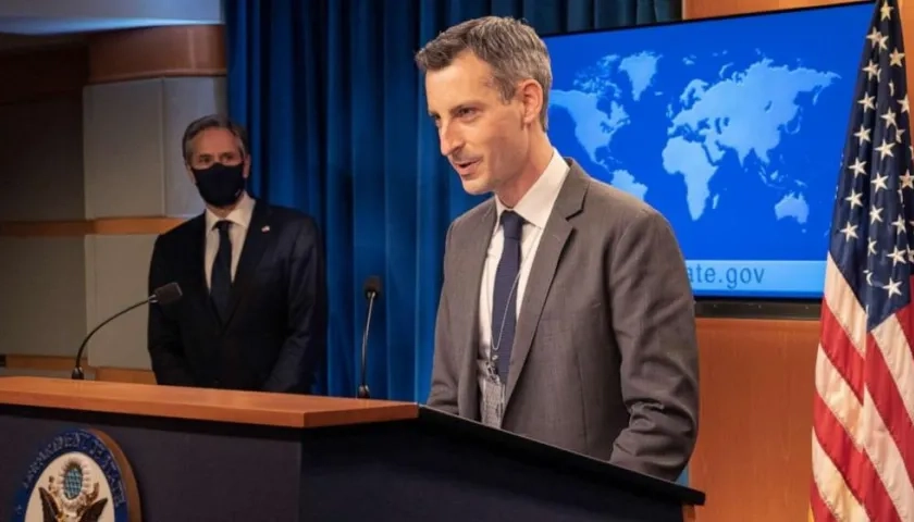 Ned Price, el portavoz del Departamento de Estado.