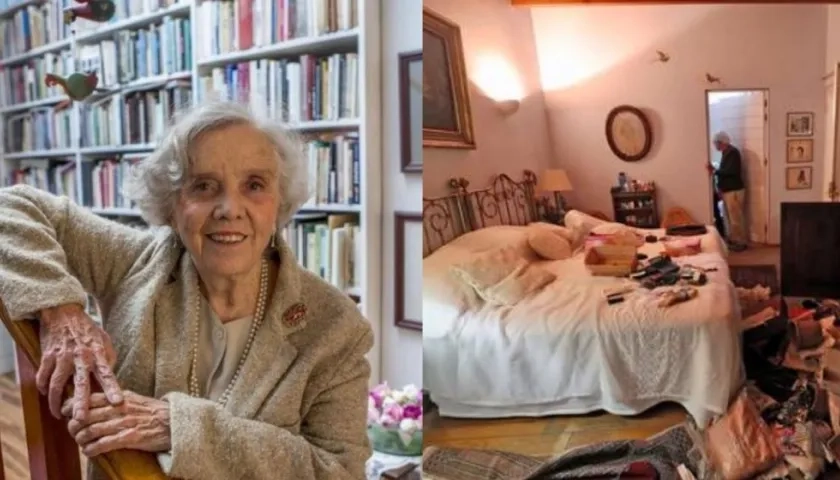 Ladrones robaron en casa de la escritora mexicana Elena Poniatowska.