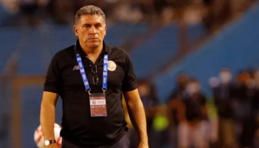 Luis Fernando Suárez, técnico de Costa Rica.