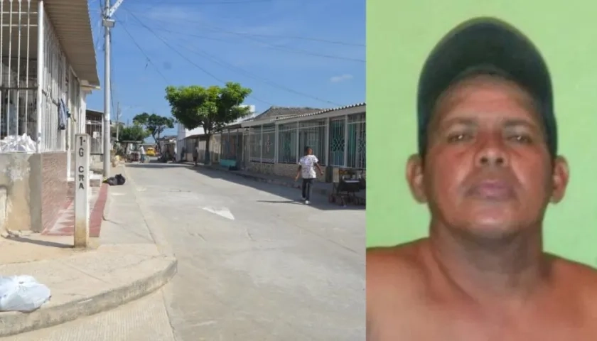 Henry Rafael Barroz Ortiz fue atacado en esta calle del barrio Carrizal. 