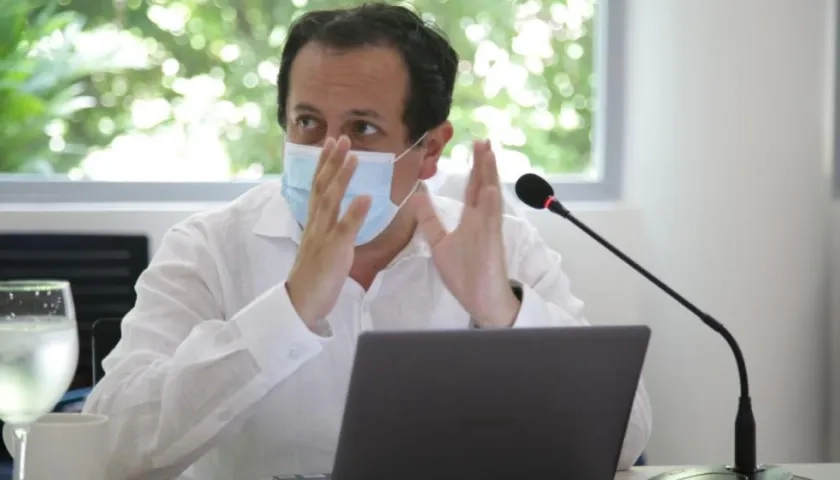 Julián Fernández, director de Epidemiología y Demografía de Ministerio de Salud.