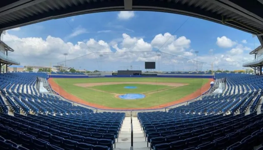 Estadio Édgar Rentería. 