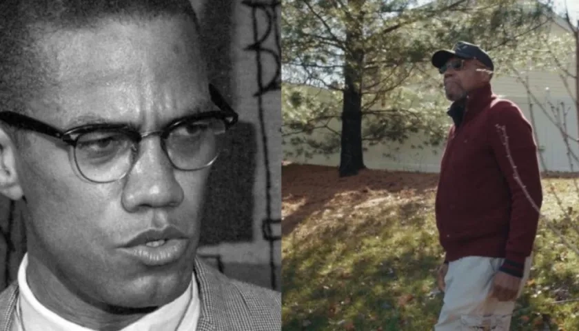 Malcom X, a la izquierda, asesinado en 1965; y Muhammad Abdul Aziz, a la derecha, uno de los acusados.