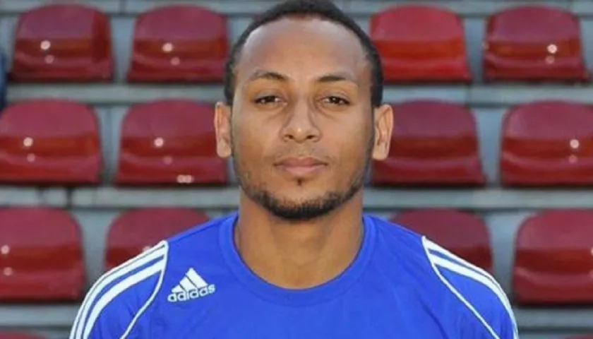 El futbolista africano de la República del Congo, Hiannick Kamba.