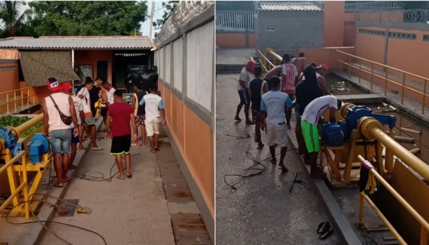 .Manejo inadecuado de compuertas en embalse El Guájaro por particulares.