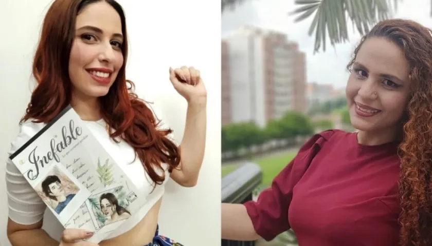 Shadia y Sheila Saad, hermanas y escritoras.