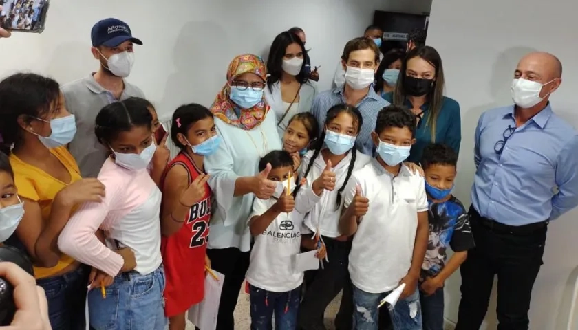 La directora ejecutiva de ONU-Hábitat, en visita a Barranquilla.