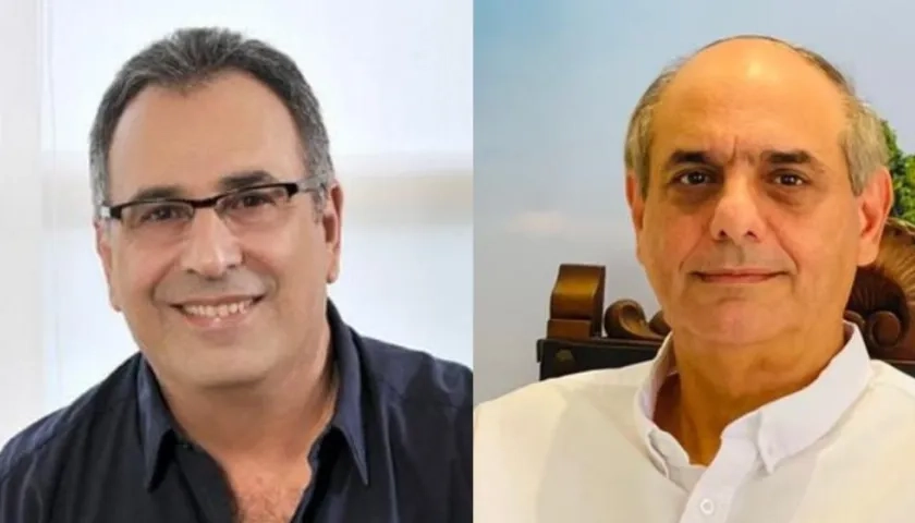 Joseph Daccarett y Ricardo Feris, empresarios.