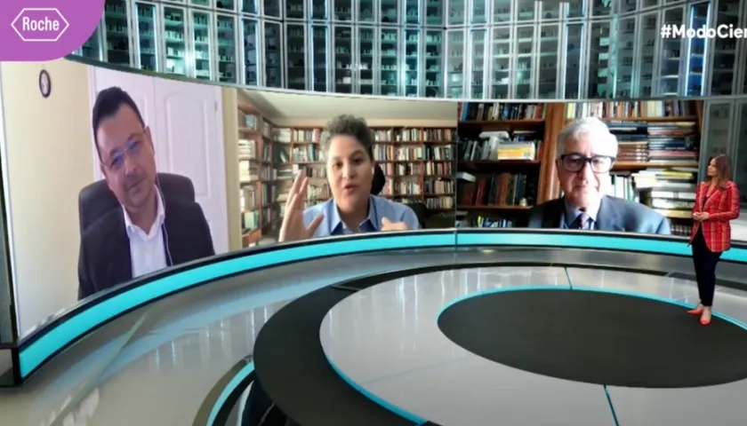 Evento fue organizado por Roche.