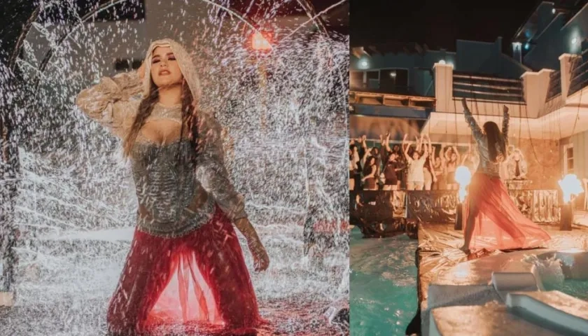 Sharit C, cantante barranquillera.