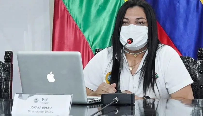 Johana Bueno, directora del Dadis.